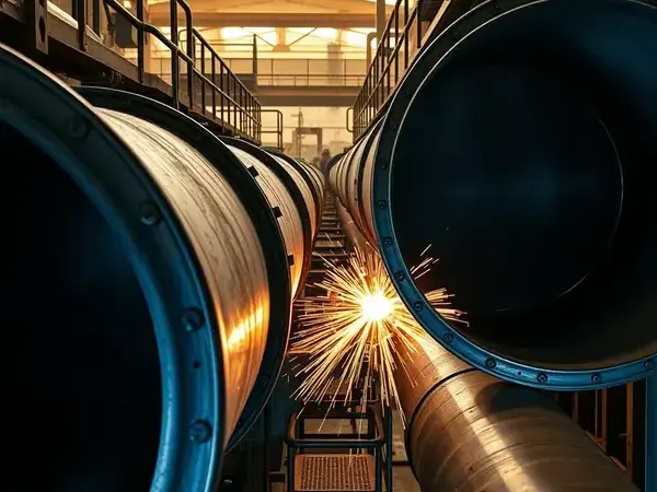 Marine piping system welding